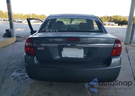 2006 Chevrolet Malibu Lt из США, поврежденный, VIN 1G1ZT51846F164978